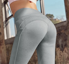 Load image into Gallery viewer, NORMOV Fitness Leggings Women High Waist Workout Push Up Leggins Casual Women Pants Mujer Patchwork Leggings Plus Size Feminina