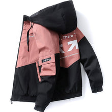 Load image into Gallery viewer, 2020 spring and autumn clothes Men Jacket Size 3XL Outwear Hooded Wadded Coat Slim Parka men&#39;s hooded fashion printed jacket
