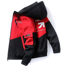 Load image into Gallery viewer, 2020 spring and autumn clothes Men Jacket Size 3XL Outwear Hooded Wadded Coat Slim Parka men&#39;s hooded fashion printed jacket
