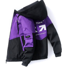 Load image into Gallery viewer, 2020 spring and autumn clothes Men Jacket Size 3XL Outwear Hooded Wadded Coat Slim Parka men&#39;s hooded fashion printed jacket
